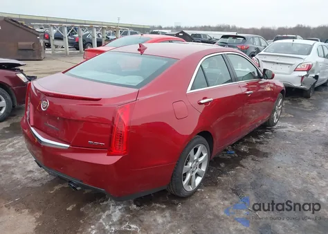 2014 Cadillac Ats Standard from USA, damaged, VIN 1G6AG5RX9E0147182